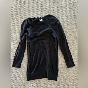 Black halogen sweater